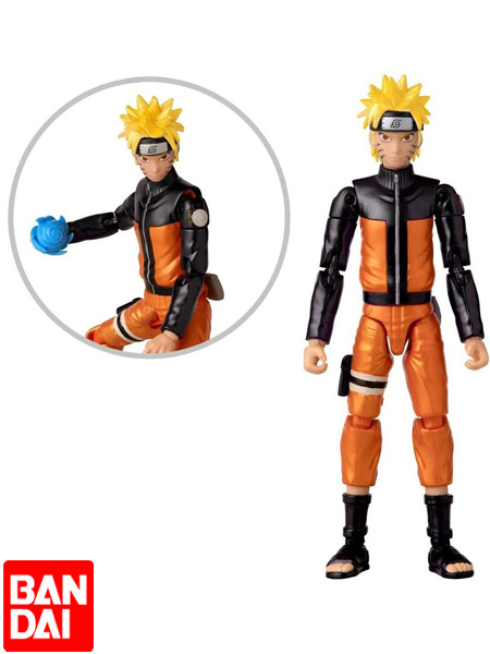 Bandai Anime Heroes Naruto Shippuden 2021 Con Exclusive Naruto Uzamaki Nine Tails Action Figure